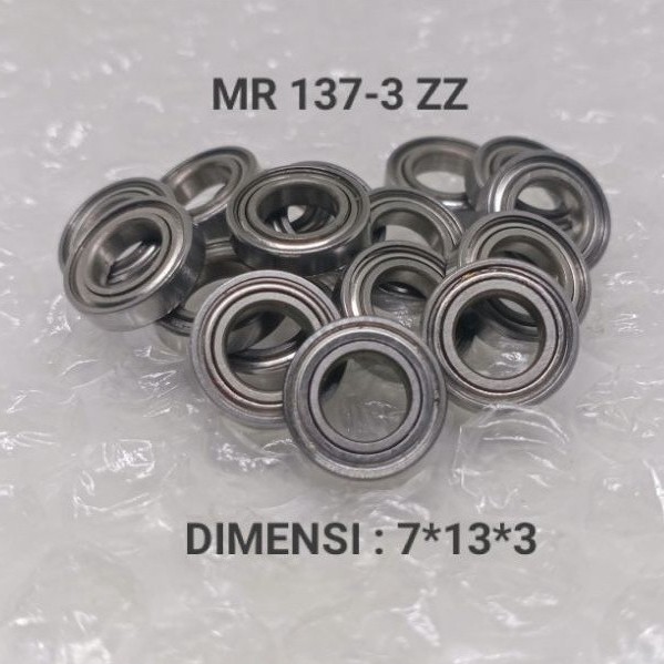 BEARING Spinning reel pancing MR 137-3 ZZ 7x13x3