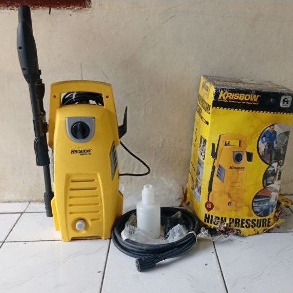 Mesin Cuci Steam Krisbow (Preloved)