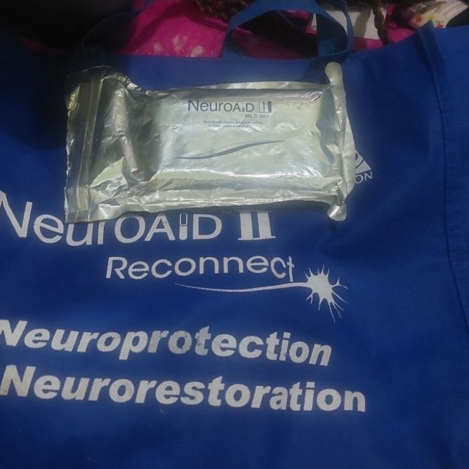 Neuroaid Original (Preloved) Exp 1/28 Obat Stroke Gegar Otak