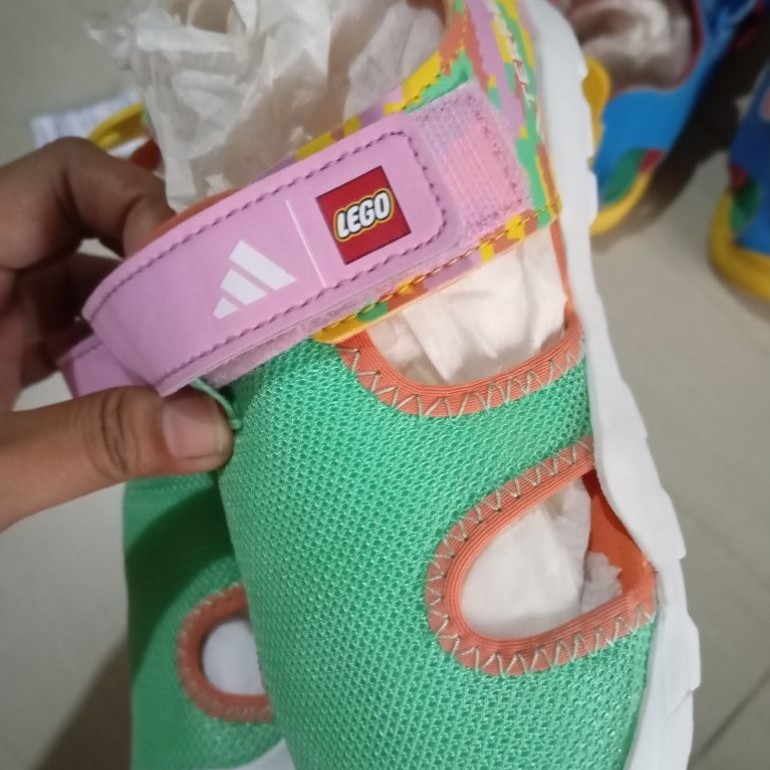 preloved sandal adidas lego anak