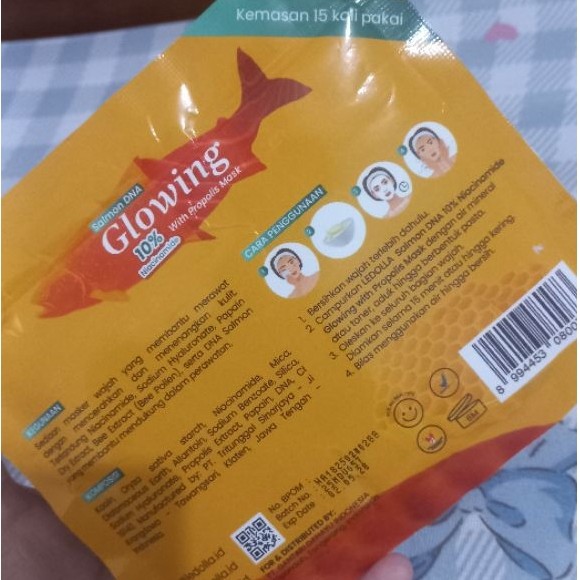Masker Ledolla Salmon DNA Glowing