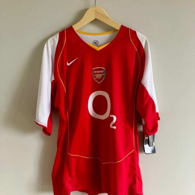 Vintage Arsenal 2004-2005 Henry Home Jersey