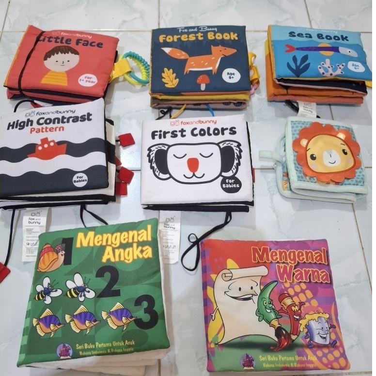 Softbook Fox and Bunny Preloved