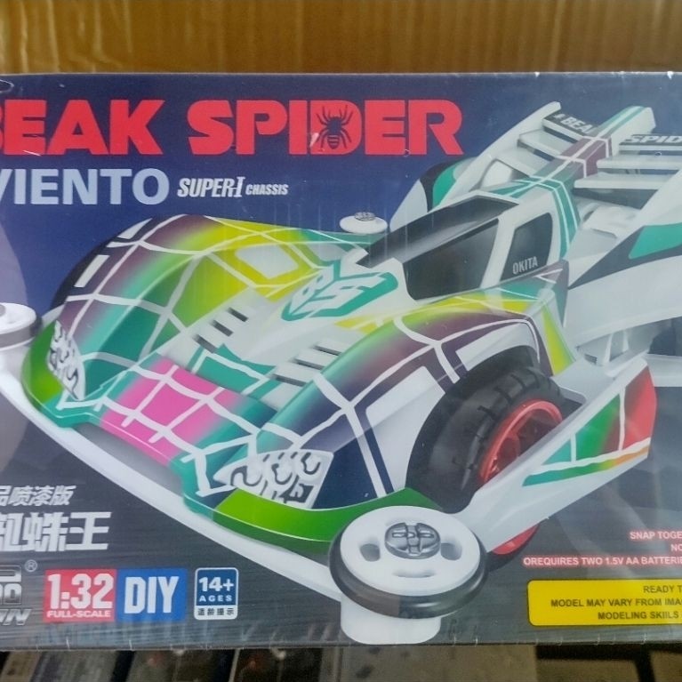Rep Tamiya Beak Spider Viento Painting version - Jiepin
