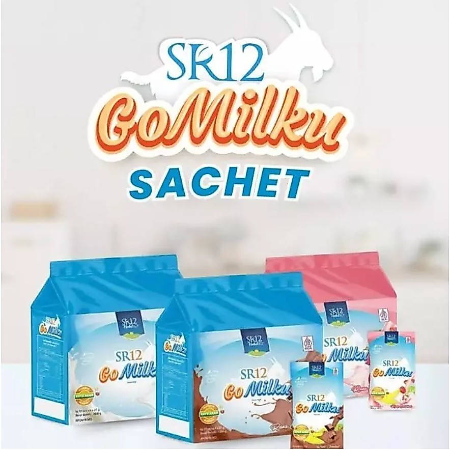 Susu Gomilku 1 Pack (Rasa Coklat, Rasa Strawberry dan Rasa Ori)