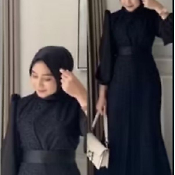 gamis elika dreeskondangan/remaja kekinian bajumuslim/brokat/mewahelegant