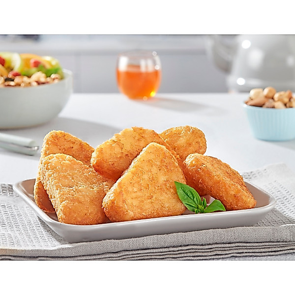 Potato Hash Browns Triangle Cut / Kentang Hashbrown Belgian Crunchy French Fries Premium 500gr