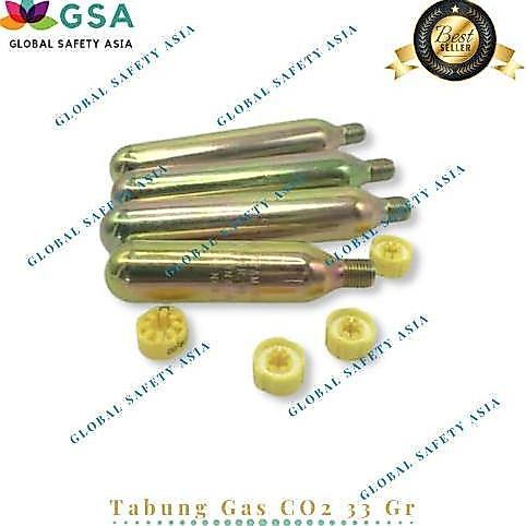 Portes- Tabung Co2 33Gr Refill For Inflatable Life Jacket + Pill Otomatis