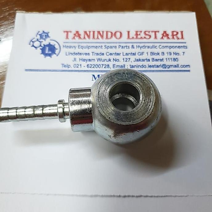 Fitting Banjo Komatsu 1/4" x 12mm Tebal 25