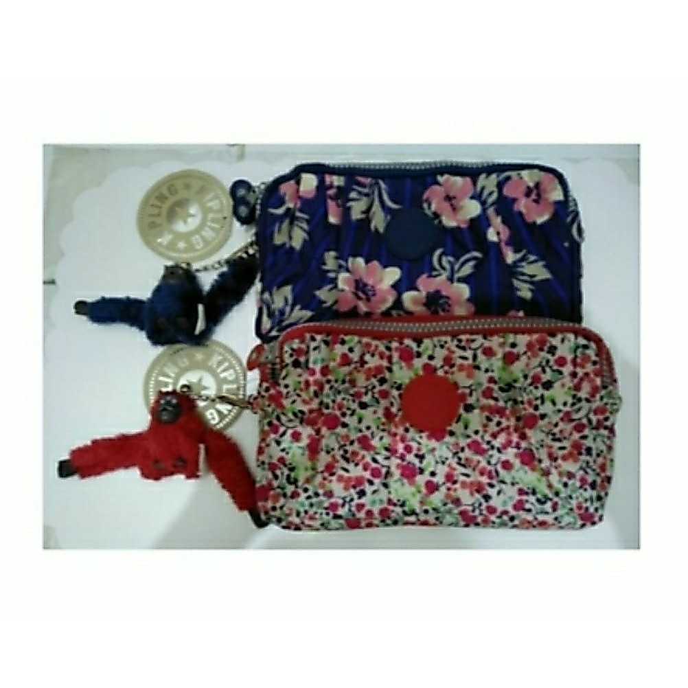 Dompet HP Kipling Import Free 2 Tali Panjang dan Pendek + Gantungan Boneka Kipling