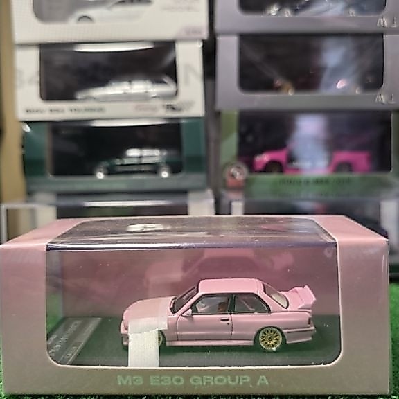 Mortal Model 1:64 BMW E30 Coupe M3 Pink Sealed