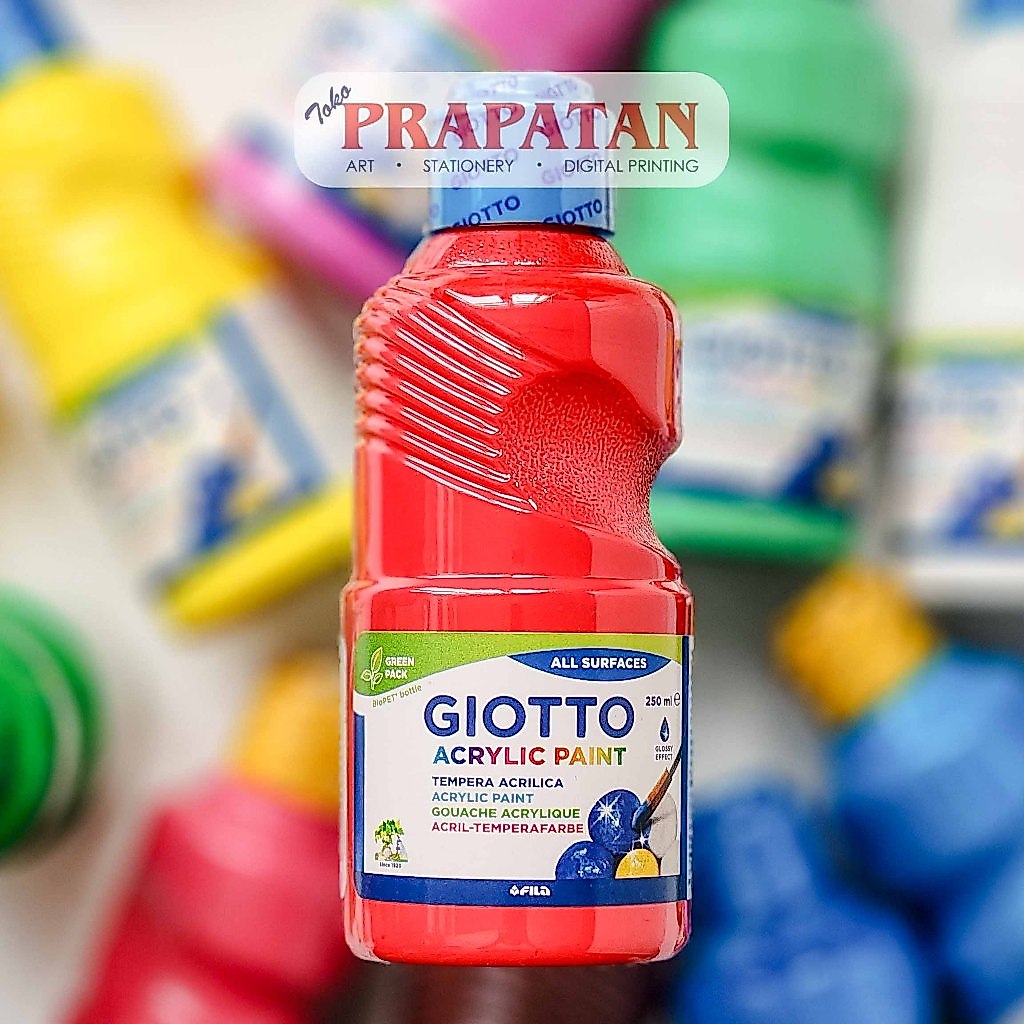 Baru Cat Akrilik Giotto 250Ml Giotto Acrylic