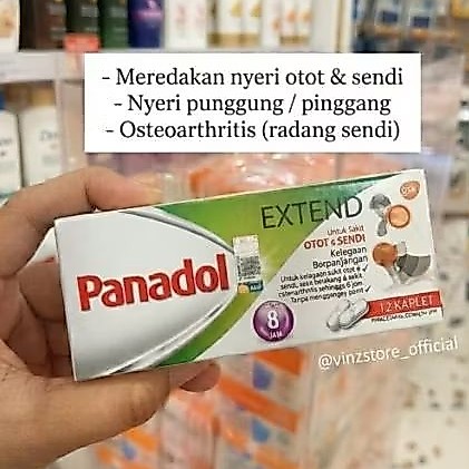 Panadol Extend Malaysia – Pereda Nyeri & Demam Tahan Lama Original