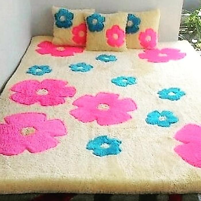 KARPET SET ONLY karakter TEBAL 7CM / karpet set rasfur / karpet bulu