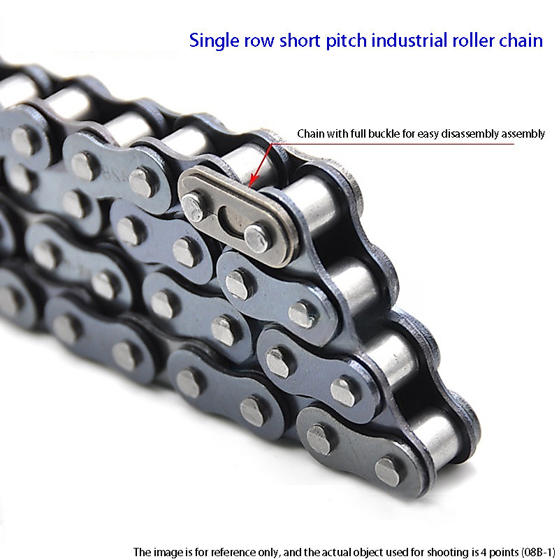 06B 08B 10A 12A 16A 06C 08A Short Pitch Roller Chain 1.5 Meters Single Row Carbon Steel Industrial