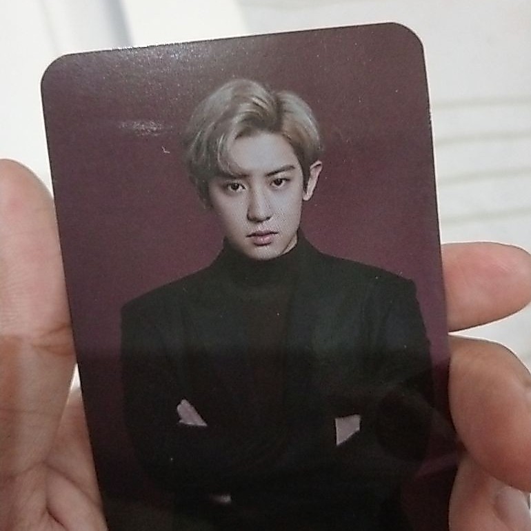 Sharing  EXO FLO Chanyeol Photocard