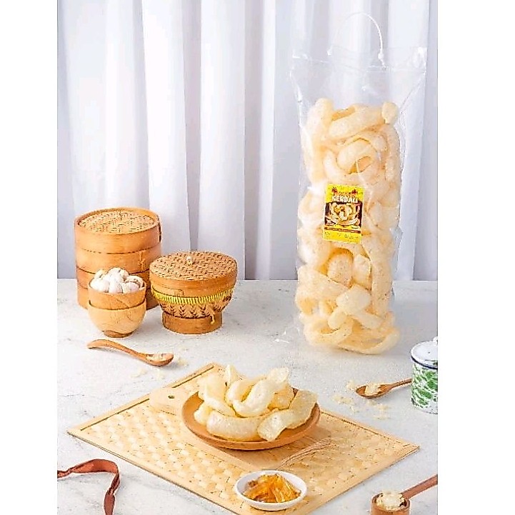 Kerupuk Rambak kerbau Super Asli Kudus 200 gr Cap Sapi