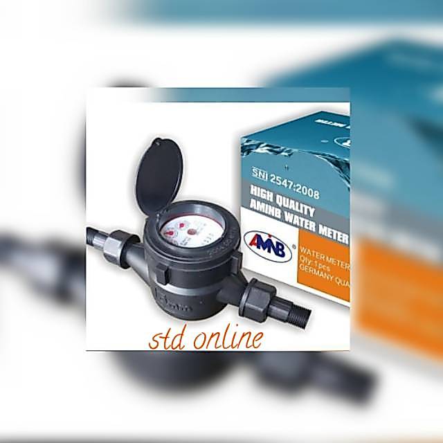 Meteran air AMB PVC plastik