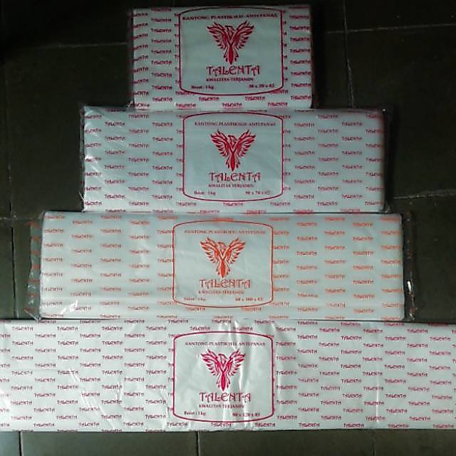 Kantong Plastik HD anti panas TALENTA ( 30x50 / 50x70 / 60x100 / 80x120 )