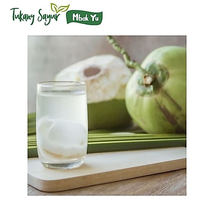 Kalapa muda segar - degan segar kupas / kulit