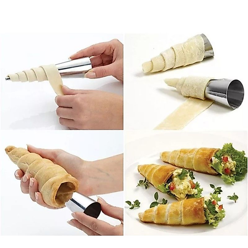 cetakan kue horn puff pastry 1 pcs