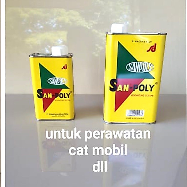SANPOLY POLISH 250 ML/PENGKILAP MOBIL MOTOR SANPOLY
