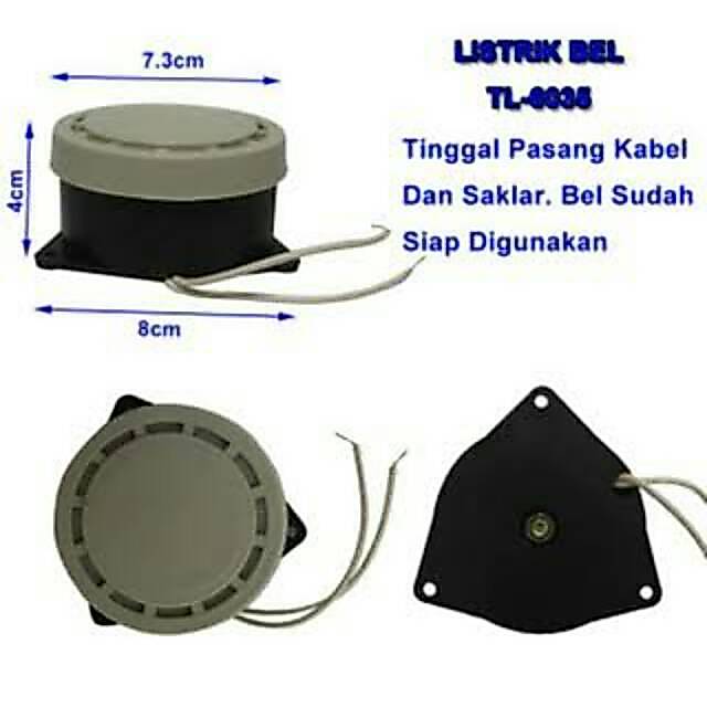Bell TET - Bell sekolah - Bell cerdas cermat - High power electric buzzer