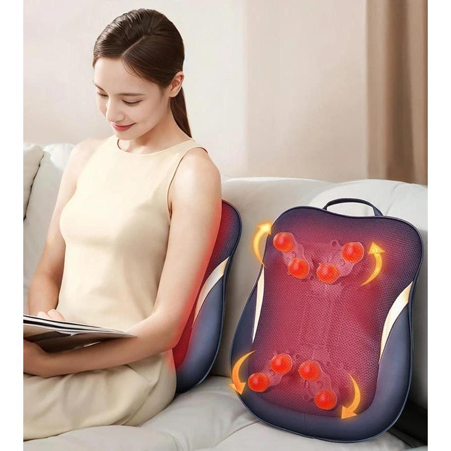 Back Waist Cervical Massager Waist Neck Dual-purpose multifunctional Massage Cushion Massager Pillow