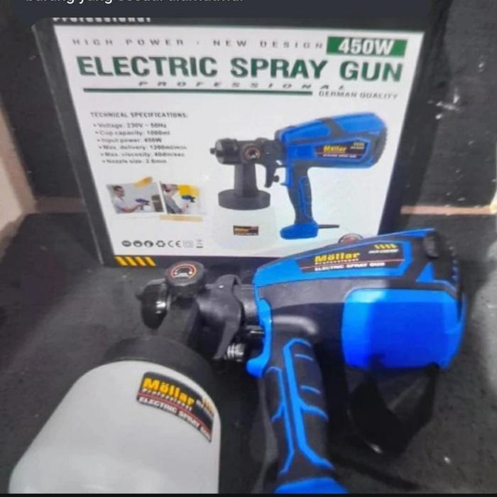 mollar electric spray gun esg 450