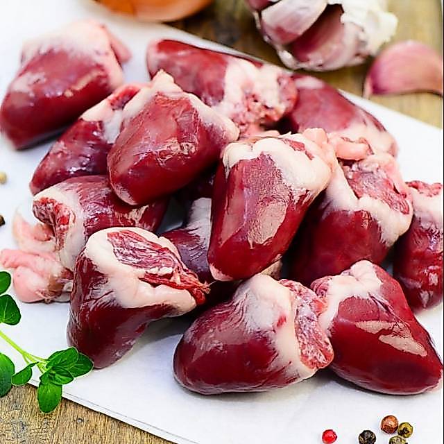 Jantung Ayam / Chicken Hearts / Jeroan / Jantung  Ayam Broiler / Jantung Ayam Beku 500 Gram