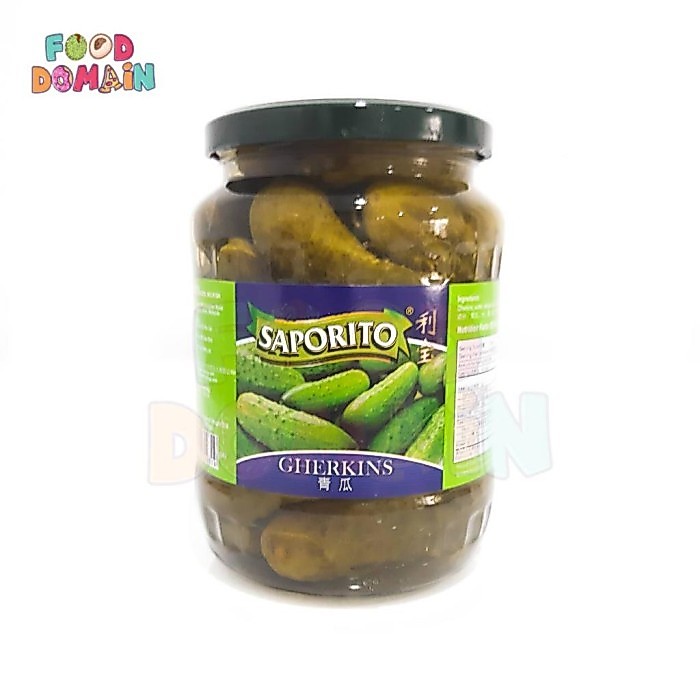 Saporito Gherkins - Acar Timun - 670 gr