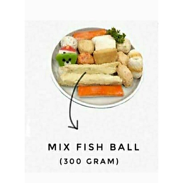 Mix Fish Ball 300gr