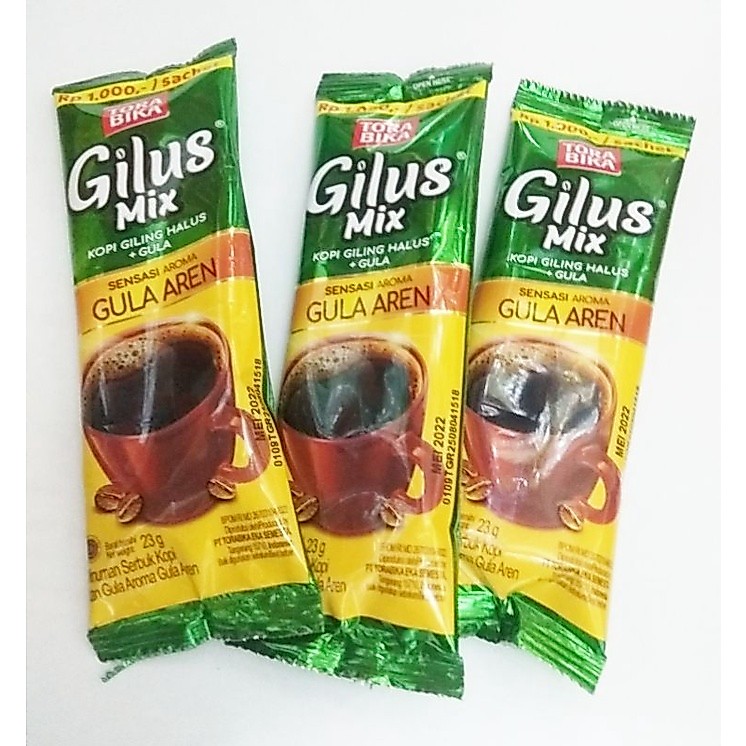 Kopi gilus mix gula aren, renceng