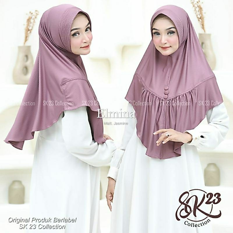 Hijab instan Jersey ELMINA Ori SK23