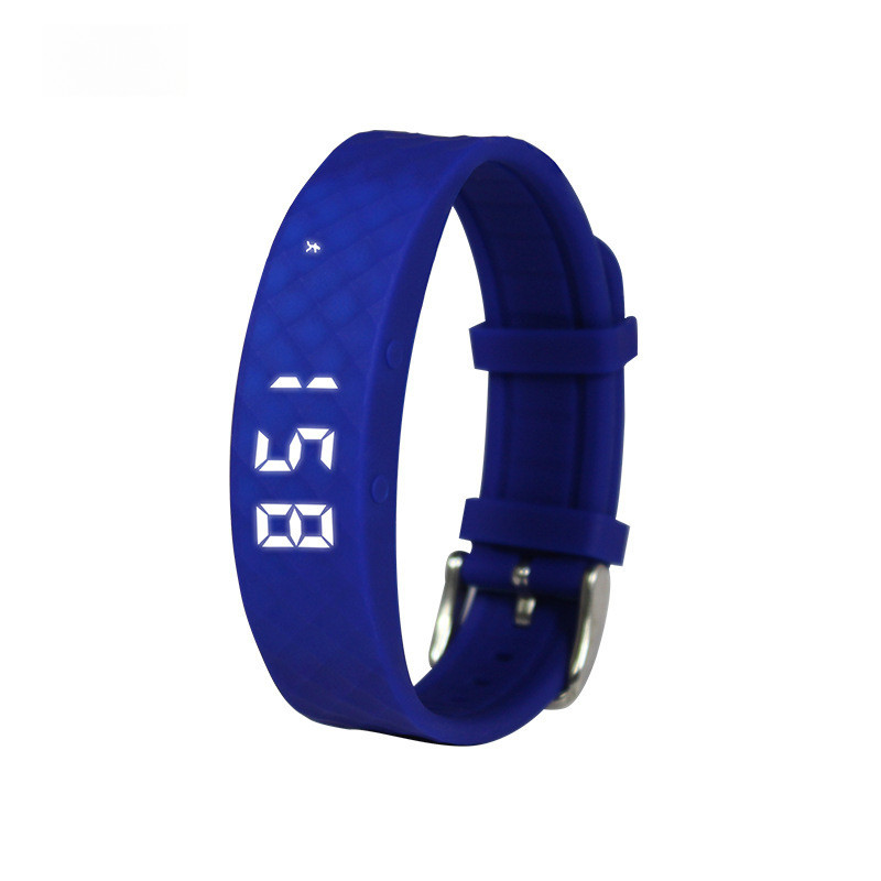 Jam alarm pengingat getaran, stopwatch gelang, pengatur waktu, pemantauan tidur