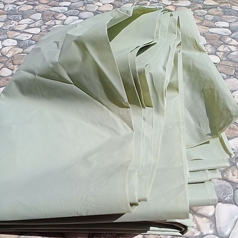 Plastik Cor Hijau Kiloan l Plastik Tutup Coran Semen Serbaguna 2 Lapis Per 1 Kg