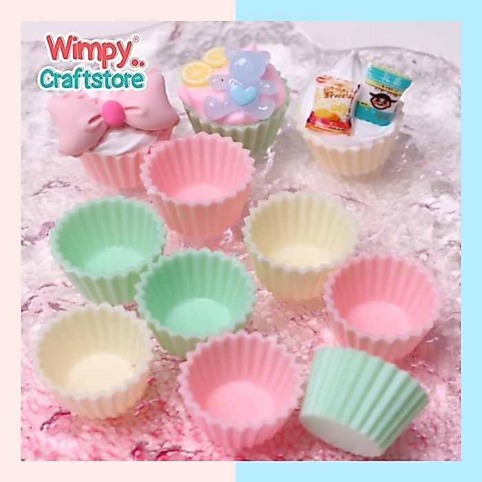 Wimpy Miniature Cupcake Cetakan Kue Mini Kitchen Dapur Rumah Boneka