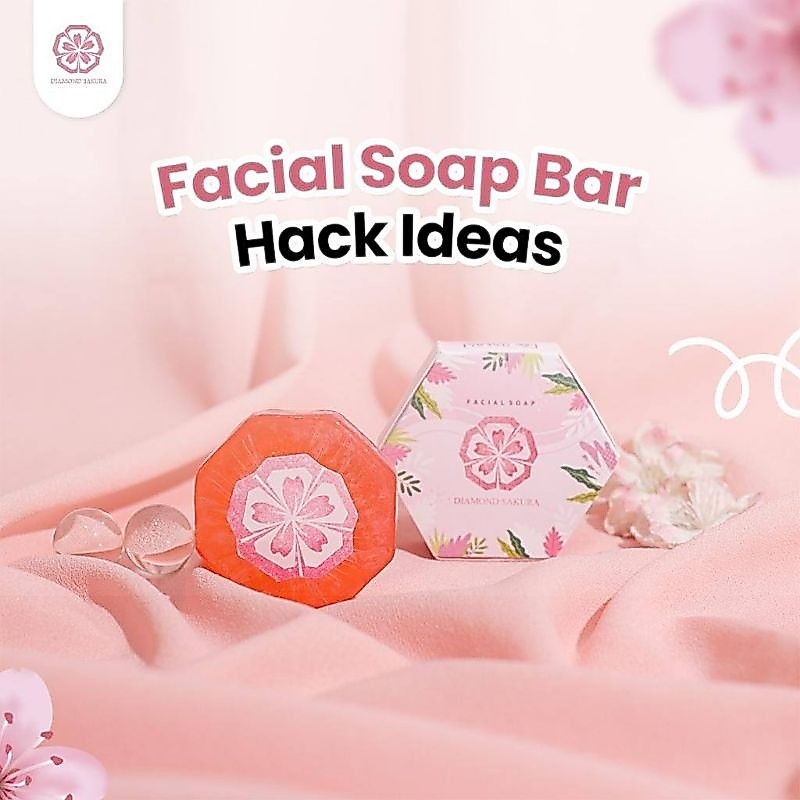 FACIAL SOAP DIAMOND SAKURA BY SAHABAT KHADEEJAH