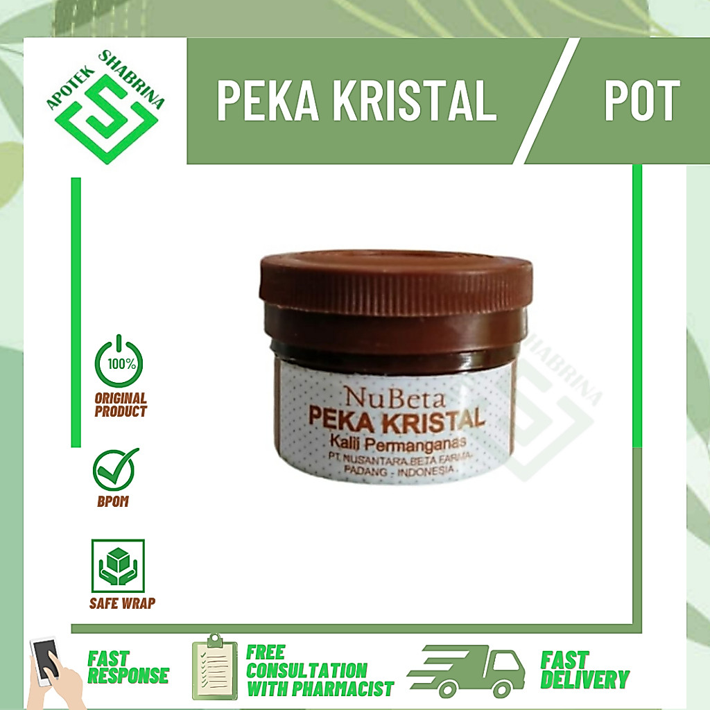 (sesuai stok apotik) PEKA KRISTAL BUBUK / PK KRISTAL / ANTISEPTIK