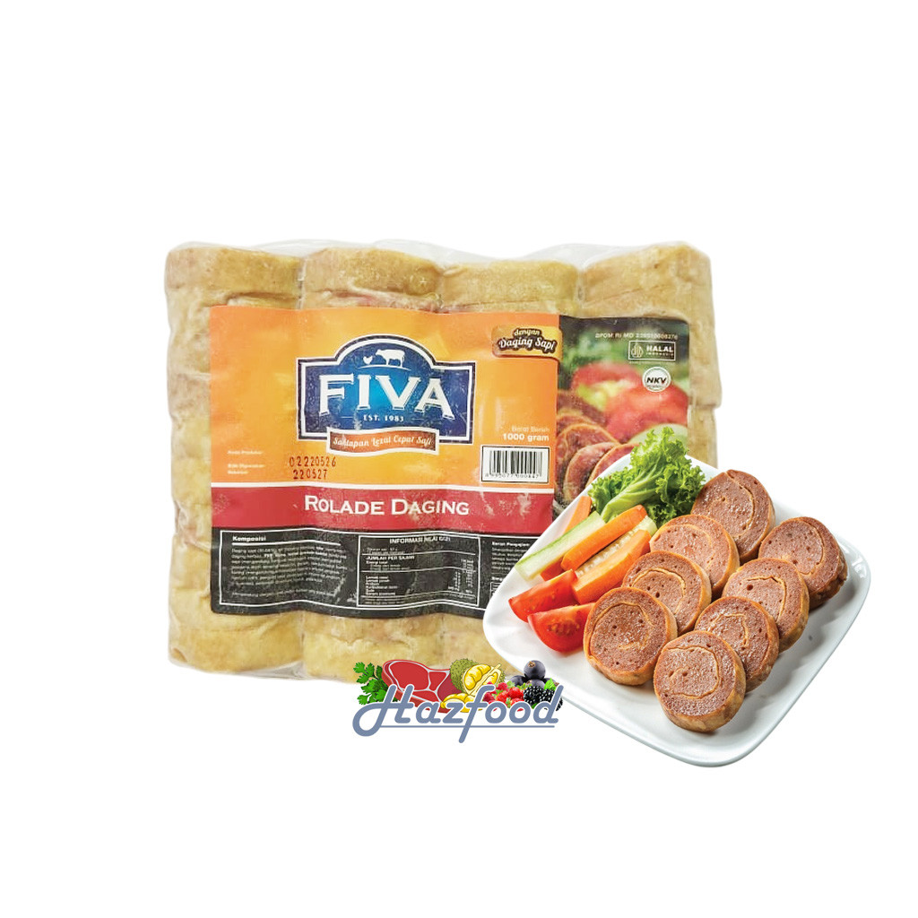 FIVA Rolade Daging Sapi 1 Kg