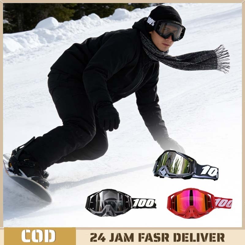 Kacamata Motor Cross Kacamata Helm Motor Kaca Mata Helm Trail Ski Goggles Kacamata Goggle Helm Trail