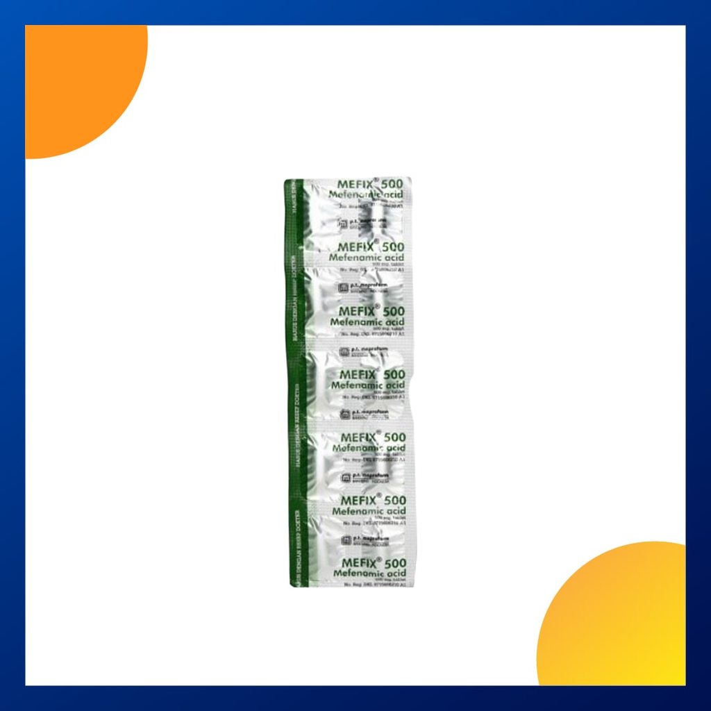 MEFIX 500 500 MG 1 STRIP @ 10 TABLET