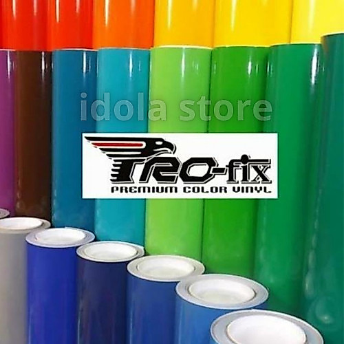 SKOTLET BAHAN STICKER STIKER PROFIX GLOSSY SERIES (METER)