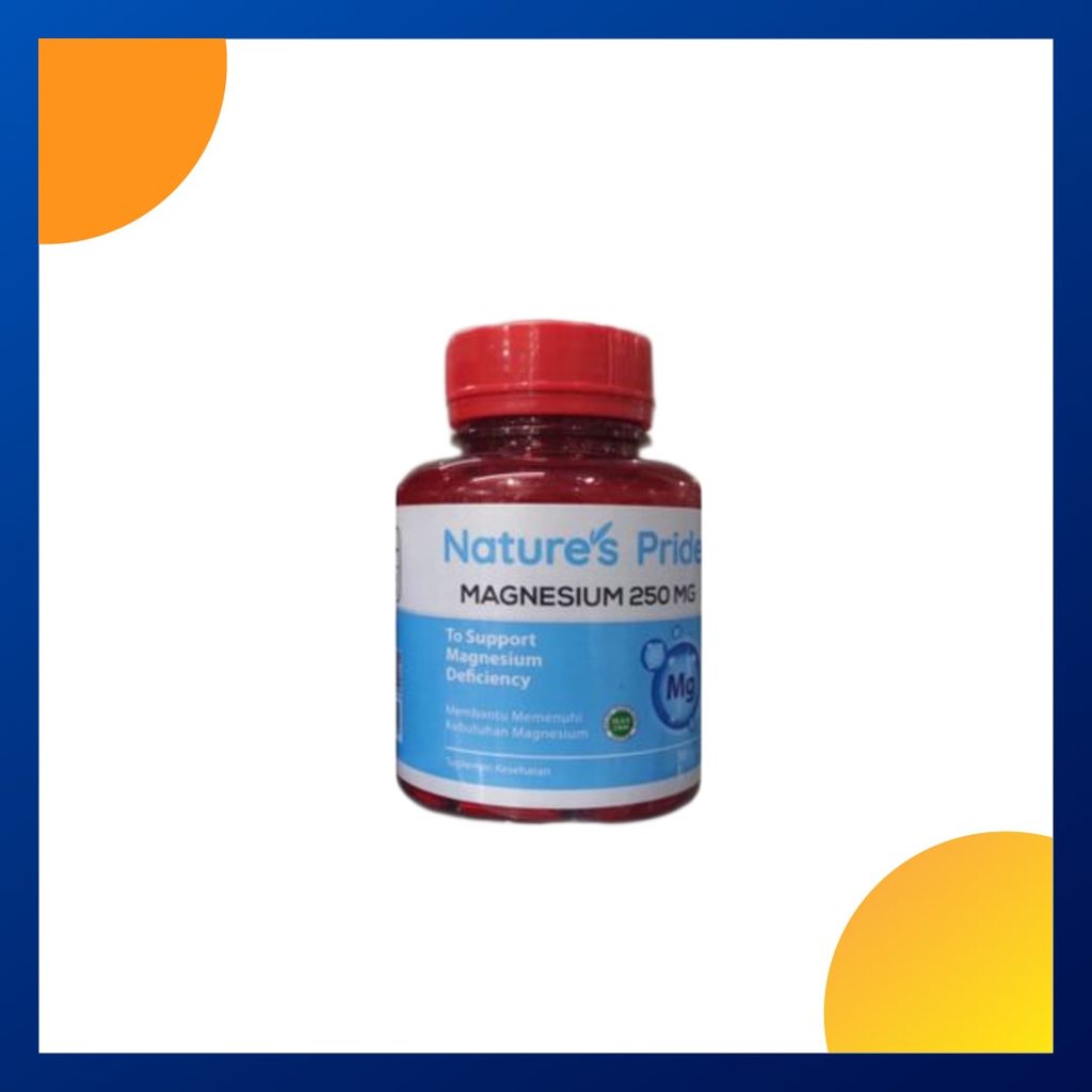 Nature'S Pride Magnesium 250 Mg Botol 30 Tablet