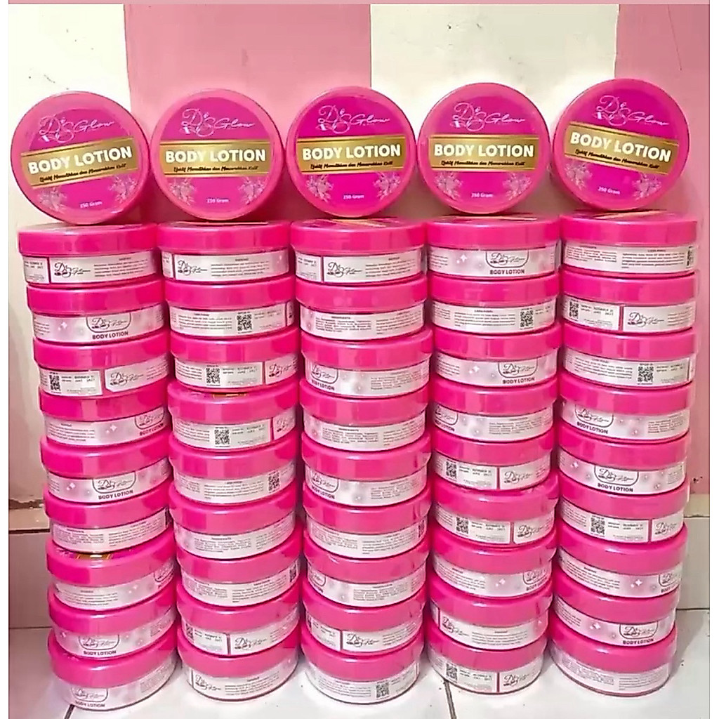 10 POT DS GLOW BODY LOTION / DS SUCI / DS GLOW /DOSTING