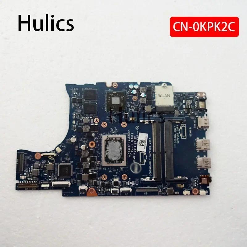 Hulics Used -0KPK2C 0KPK2C KPK2C FOR DELL PIRON 5565 Laptop Motherboard BAL22 LA-D803P A12-9800P Mai