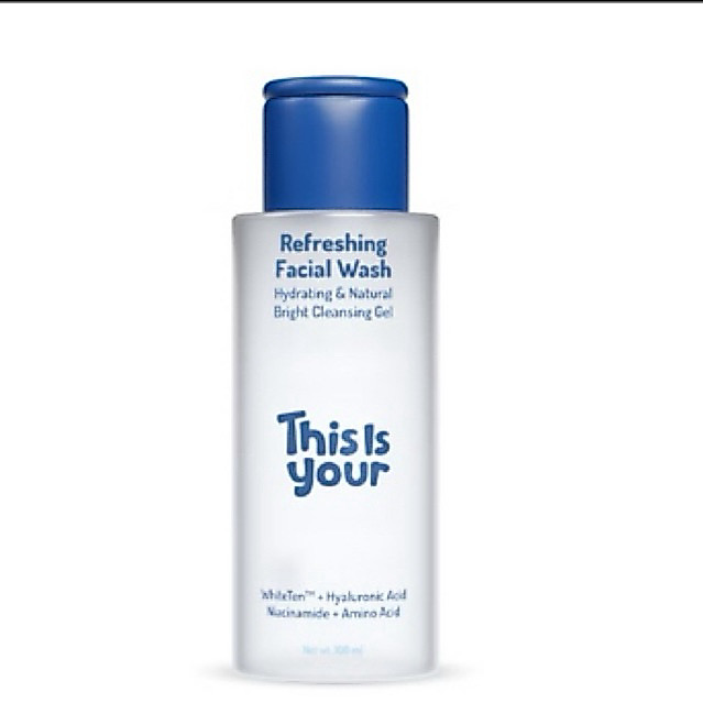 THIS IS YOUR SKINCARE - REFRESHING FACIAL WASH NATURAL BRIGHT CLEANSING GEL 100ml( SABUN PEMBERSIH W