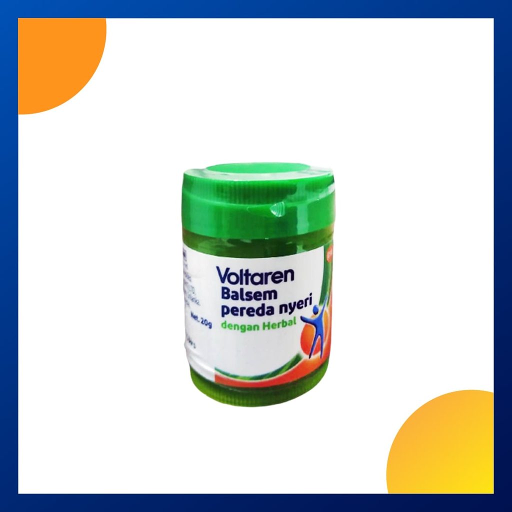 Voltaren Balsem Pereda Nyeri Dengan Herbal Pot 20 Gram