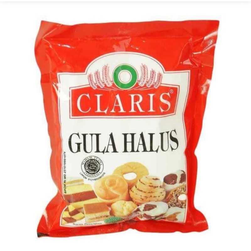 Gula halus claris//claris merah 250gr