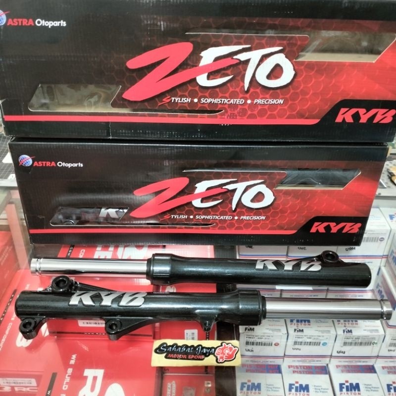 Shock Tabung Depan KYB ZETO Beat Karbu Beat Fi Scoopy Karbu Scoopy Fi Vario 125 Vario 150 Vario 110 